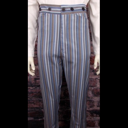 Frontier Classic Del Rio Trousers Blue Stripe